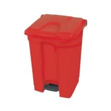 Poubelle à pédale - rouge - 70 lt photo du produit