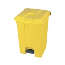 Poubelle à pédale - jaune - 70 lt photo du produit