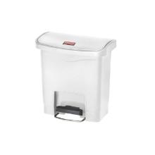 Pedaalemmer wit 15 l Slim Jim Step-On FS artikelfoto