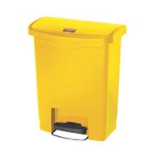 Step on fs : collecteur à pédale - 30 lt - jaune - résine photo du produit