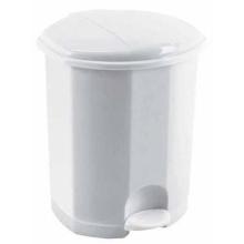 Poubelle &agrave; p&eacute;dale prima : blanc - 30 lt photo du produit