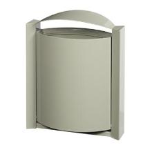 Corbeille murale arkea : 40 lt - gris ciment photo du produit