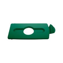 Slim-jim : recycling station - deksel groen/glass - 1st artikelfoto