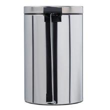Sanelia : poubelle &agrave; p&eacute;dale - inox brillant - 20 lt photo du produit