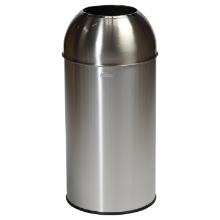 Poubelle - open dome - couvercle gris - 40 lt photo du produit