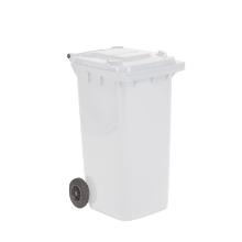 Container : blanc - sur roues - 240 lt photo du produit