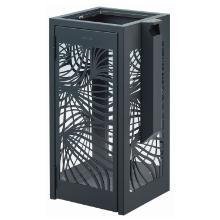 Bella : Corbeille - gris anthracite - 110 lt - anti -rongeur - avec cendrier photo du produit