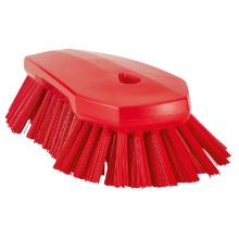 Brosse &agrave; r&eacute;curer main dur 20 cm rouge Vikan photo du produit