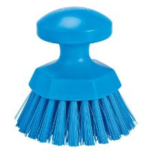 Handschuurborstel hard rond &Oslash; 11 cm blauw Vikan artikelfoto