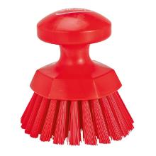 Handschuurborstel rond hard &Oslash; 11 cm rood Vikan artikelfoto