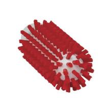 Cilindervormige borstel : polyester - rood - hard - Ø 5 cm "vikan" artikelfoto