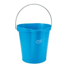 Emmer vikan : polypropyleen - blauw - schenktuit - 12 lt artikelfoto