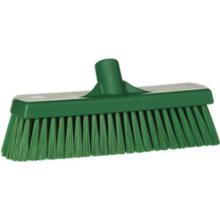 Balai de sol vikan : polyester - vert - medium - 30cm photo du produit