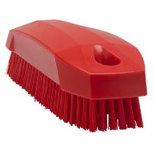 Handschuurborstel hard 13 cm rood Vikan artikelfoto