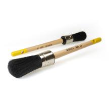 Kwast - rond - zwart haar - houten steel - n&deg; 16 - 27 mm - "eco" artikelfoto