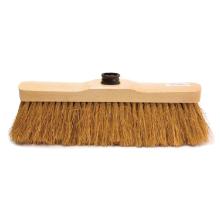 Cocosveger vlakke montuur gelakt hout steelhouder 33 cm artikelfoto