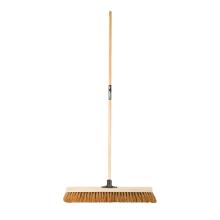 Balai coco 60 cm avec manche bois 1,4 m photo du produit