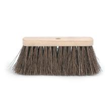 Straatbezem : piassava mix - montuur hout - 28 cm artikelfoto