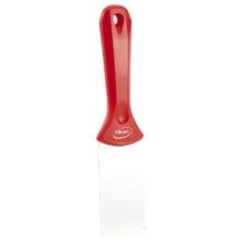 Handschraper : inox blad - 50mm - rood artikelfoto