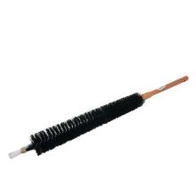 Brosse radiateur soie noire manche bois 35/60 cm photo du produit
