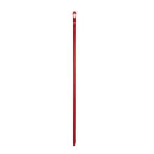 Ergonomische steel : ultra hygienische - &Oslash; 34 x 1700 mm - rood artikelfoto