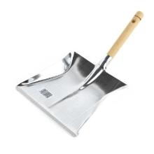 Vuilnisblik : gegalvaniseerd 24 cm houten steel artikelfoto