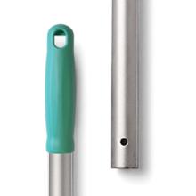 Manche aluminium poignée verte 140 cm Ø 23 mm photo du produit