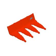 Wandhouder : rood - 24 cm - "vikan" artikelfoto