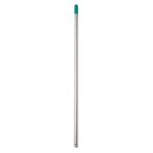 Manche aluminium poignée verte 150 cm Ø 23 mm photo du produit