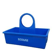 Carry tray housekeeping : mand - blauw en grijs artikelfoto