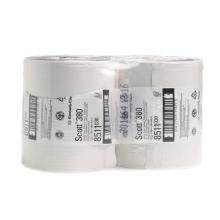 Toiletpapier wit gerecycleerd 2 laags 6 rol. 380 m Scott professional artikelfoto