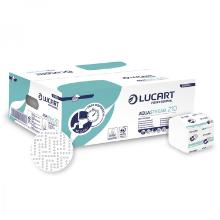 Aquastream : toiletpapier - 2laags - V - wit - 40x210v. - 10x21cm artikelfoto