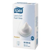 Savon mains mousse parfumé Recharge 800 ml Tork Luxury photo du produit