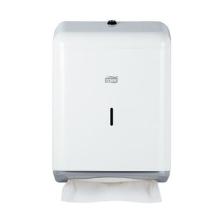 Handdoek dispenser metaal wit V 28 x 13 x 38 cm H3 artikelfoto