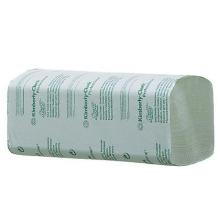 Handdoek - gerecycleerd - wit - v - 2laags - 20 x 190 v. - 23 x 25cm - Excellent artikelfoto