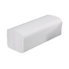 Essuie-mains blanc recycl&eacute; 2 plis 30 x 100 f. 35 x 21,5 cm photo du produit