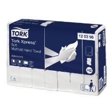 Handdoek wit 2 laags 25,5 x 21,2 cm H2 Xpress artikelfoto