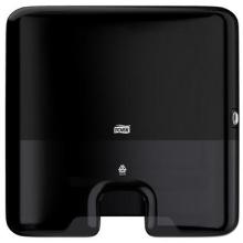 Distributeur essuie mains en ABS noir H2 Tork Mini Xpress photo du produit