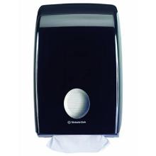 Handdoek dispenser intergevouwen - zwart - 27x13x40cm - Aquarius artikelfoto