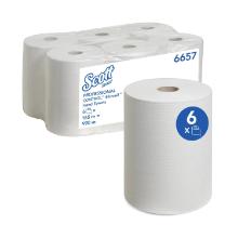 Essuie-mains roulés Scott Slimroll 6 rouleaux de 165 m photo du produit
