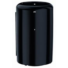 Afvalbak plastic zwart compact voor wand- of vloermontage 50 l Tork B1 artikelfoto