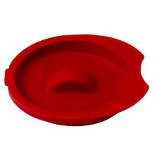 Health care lid pp : 0.5 lt - polypropyleen deksel  - rood - vr schenkkan 790061 artikelfoto