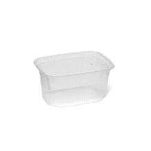Ravier : transparent - pp -  strie - 250 cc - 108 x 82 x 52 mm - 2000 pc photo du produit