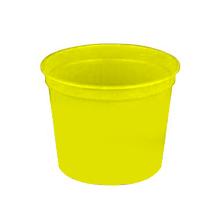 Ravier : rond - jaune - ps - 110 cc - Ø 67 mm - 1000 pc photo du produit