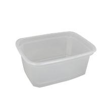 Bakje : wit - pp - geribd - 18 x 13,3 x 4,8 cm - 750 cc - 300 st artikelfoto