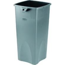 Vierkante container : grijs - 87lt - 41.98 x 39.4 x 78.8cm artikelfoto