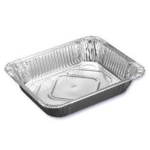 Bakje : aluminium - 1 / 2 gastronorm - 32,4 x 26,3 x 6 cm - 3650 cc - 100 st artikelfoto