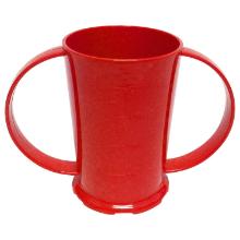 Tasse : 2 poignées - rouge - pc safe photo du produit