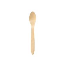 Cuillère 19 cm bois ciré 1000 pc Waxed wood photo du produit