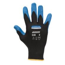Gant tricot protection enduit mousse nitrile pourpre L Kleenguard g40 photo du produit
